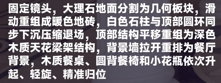 空镜转场提示词二